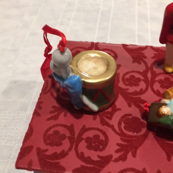 John Grossman for Gund 6 piece ceramic Christmas Ornament set. NEW Very Rare Set - Picture 5 of 15